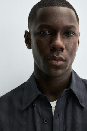 REGULAR FIT CHECK SHIRT - Image 6