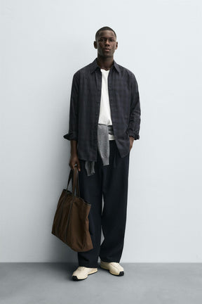 REGULAR FIT CHECK SHIRT - Image 1