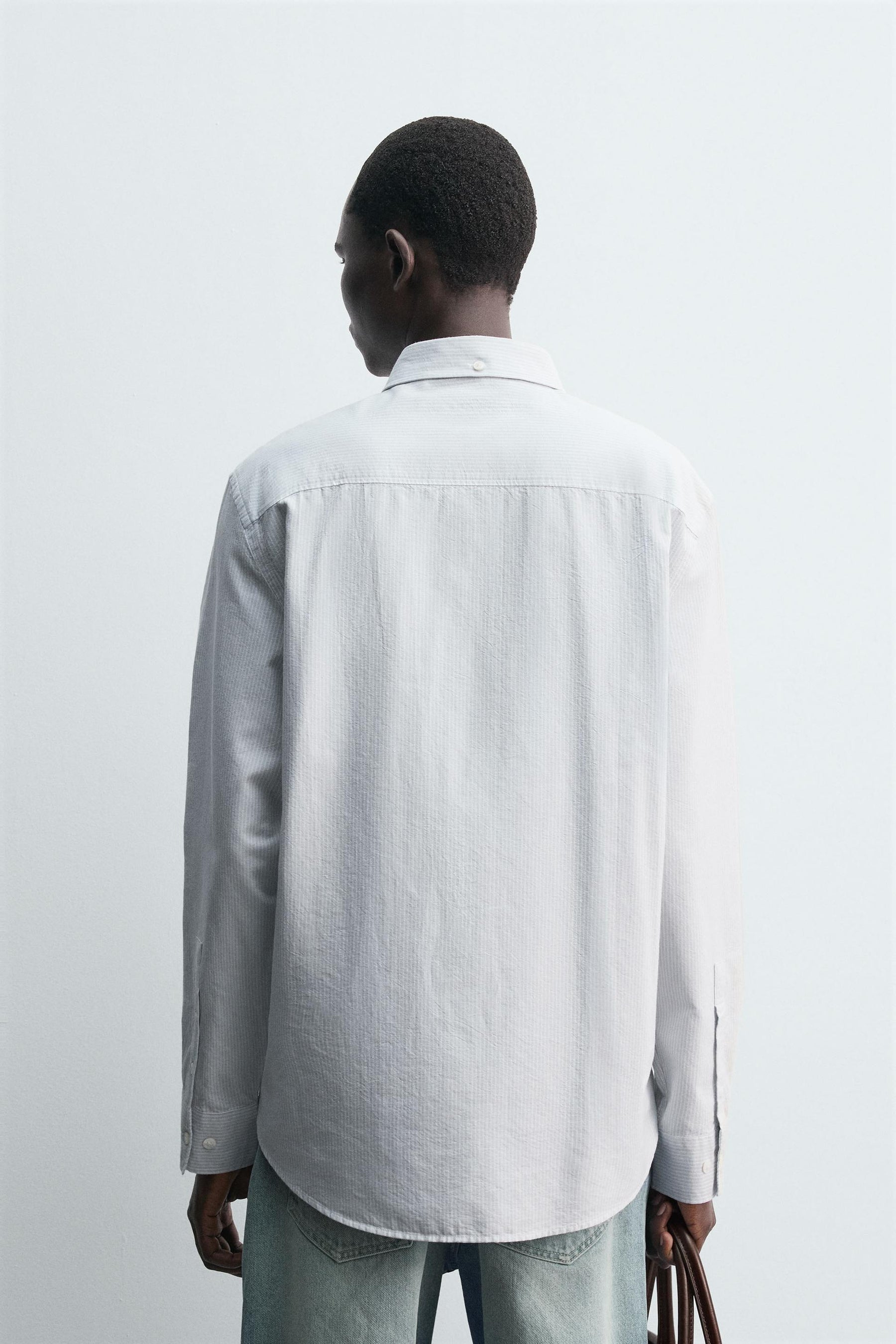 STRIPED OXFORD SHIRT - Image 3