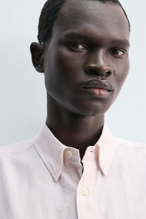 STRIPED OXFORD SHIRT - Image 5