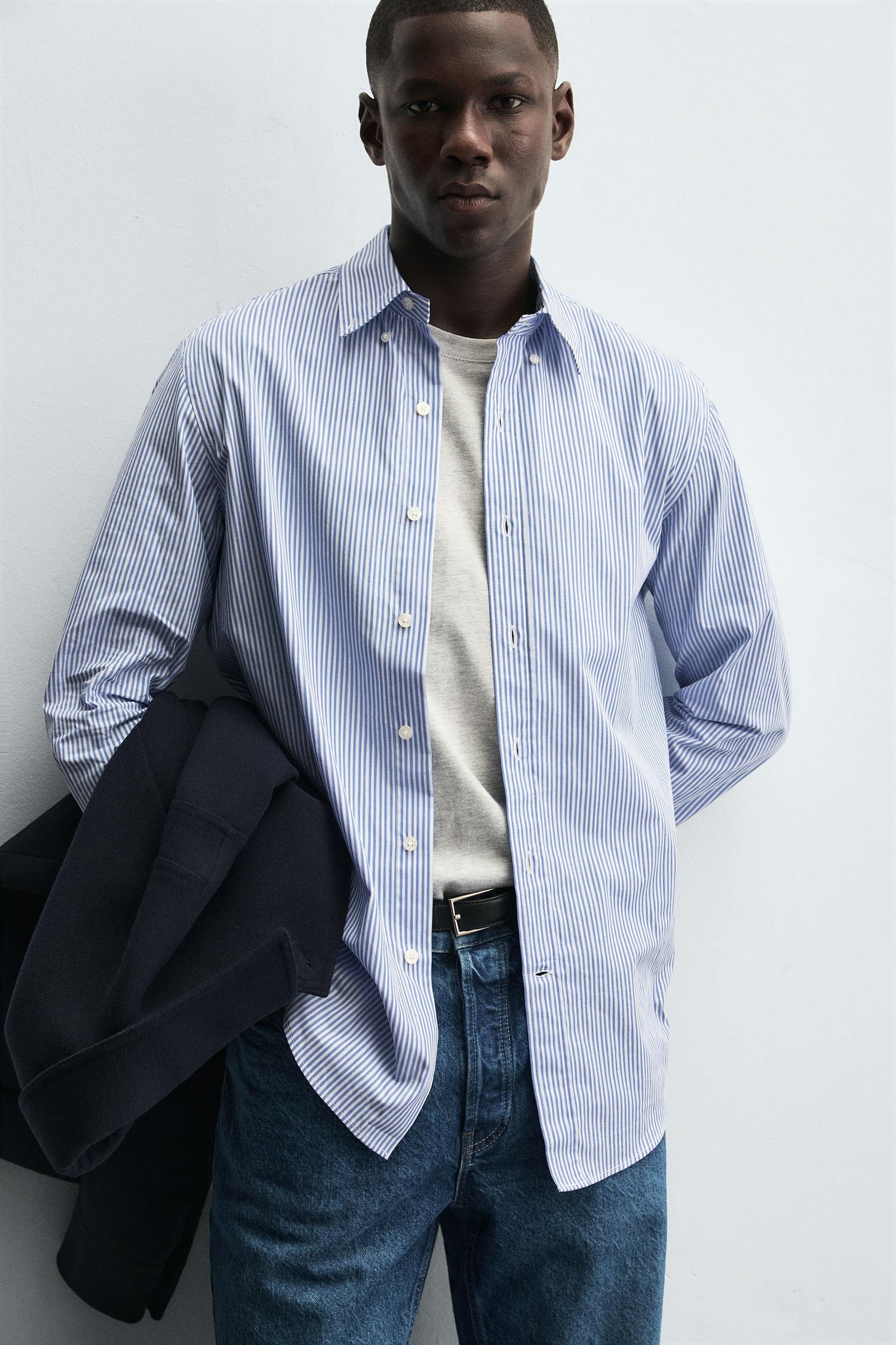 STRIPED REGULAR FIT SHIRT - Image 5