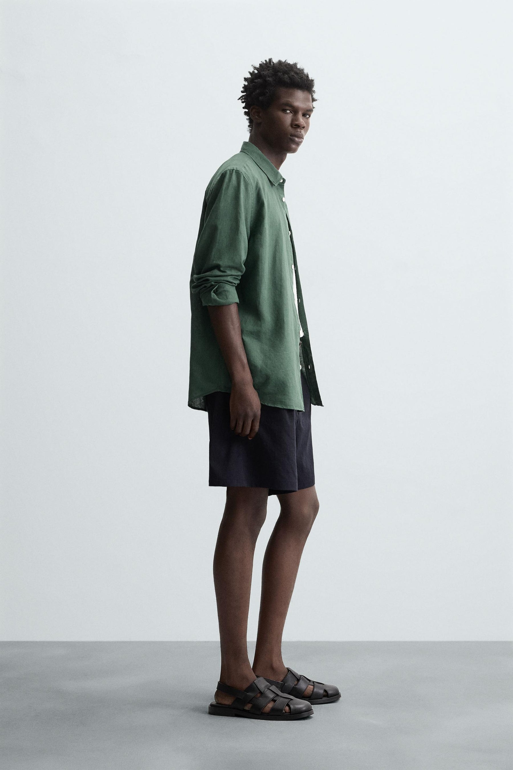 COTTON - LINEN SHIRT - Image 4