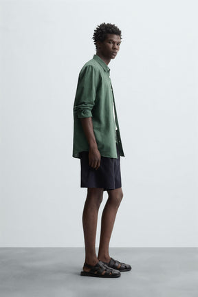 COTTON - LINEN SHIRT - Image 4