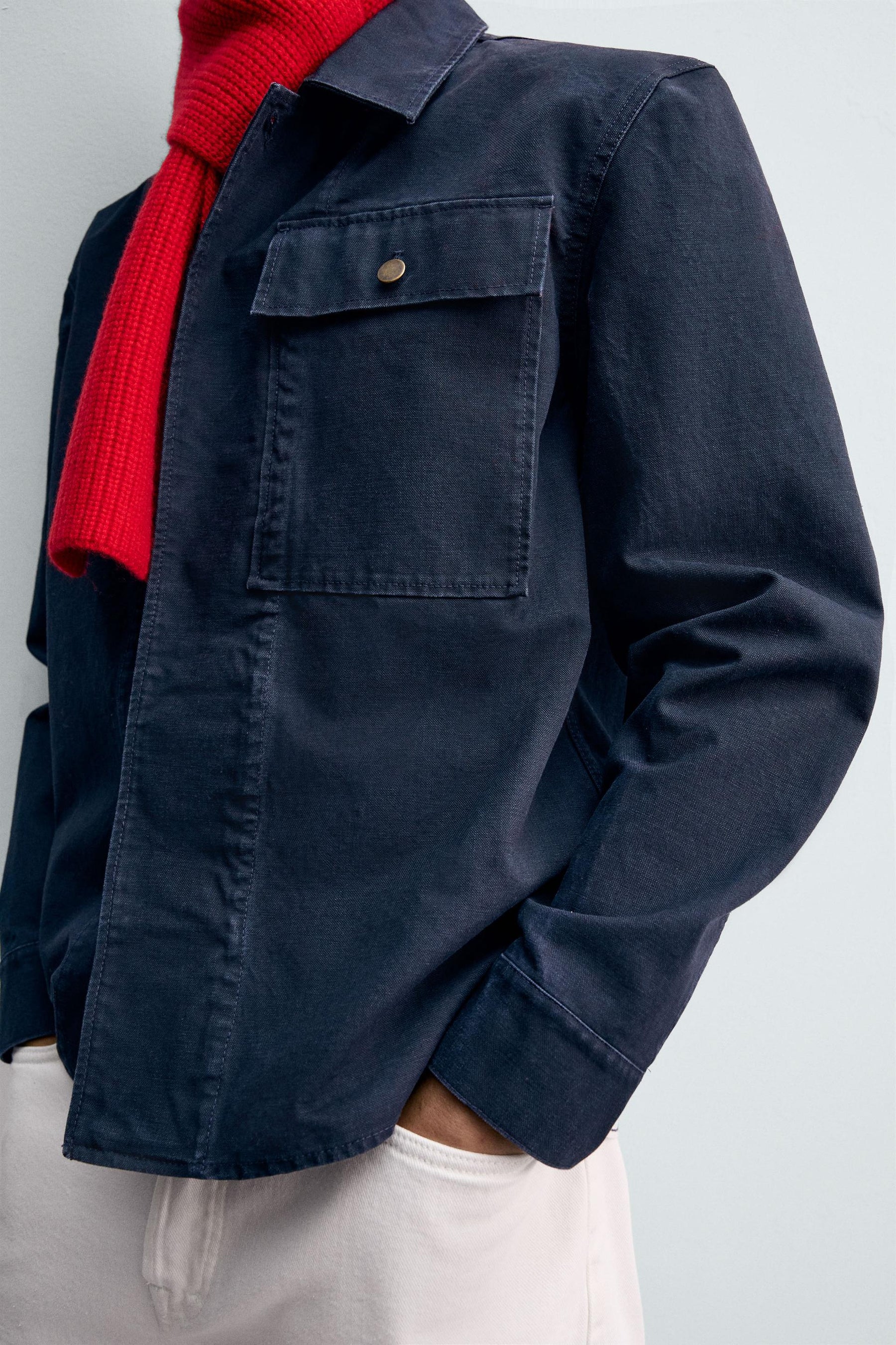 CANVAS OVERSHIRT