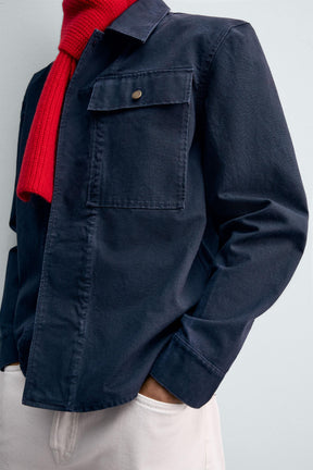 CANVAS OVERSHIRT