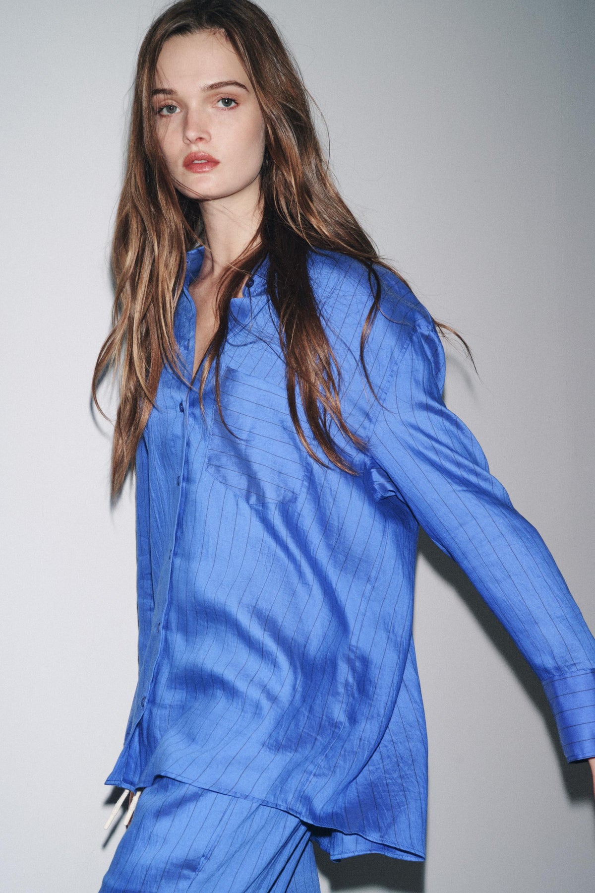 Oversize Striped Shirt