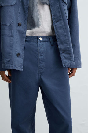 WASHED STRAIGHT-LEG TROUSERS - Image 6