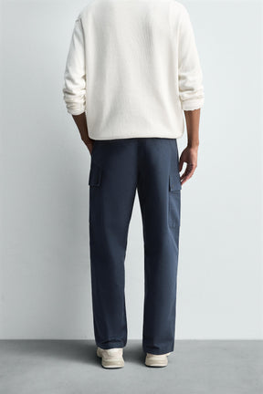 REGULAR FIT CARGO TROUSERS - Image 3