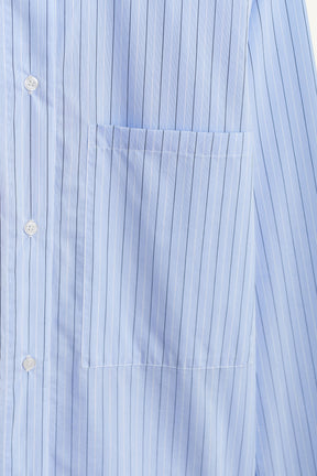 Striped Shirt with Contrast