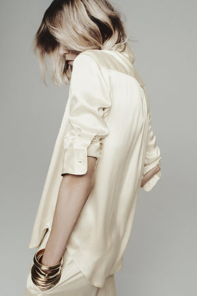 Silk Shirt with Pocket