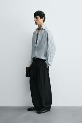 STRIPED TEXTURED SHIRT - Image 4