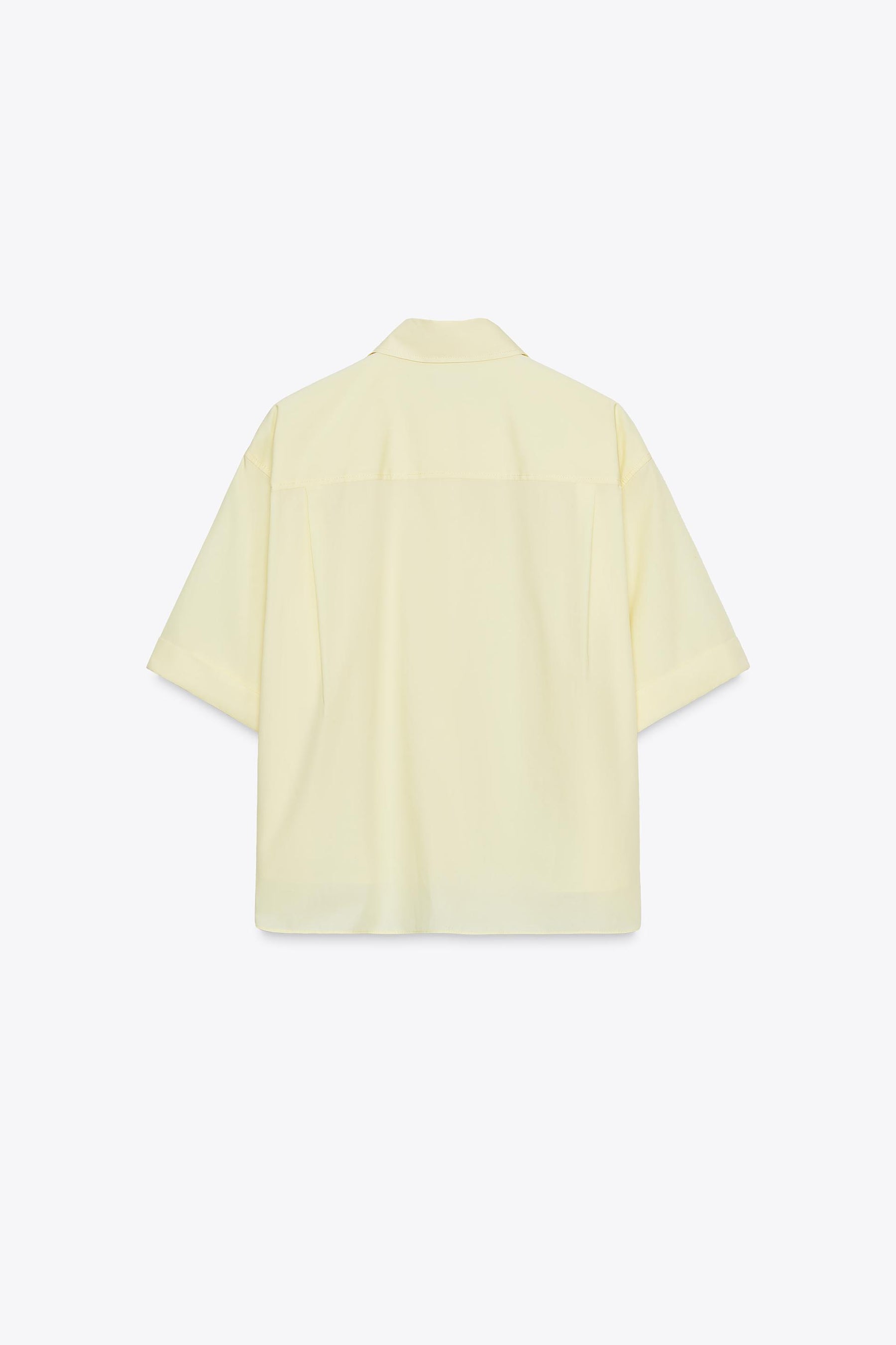 POPLIN SHIRT WITH POCKET