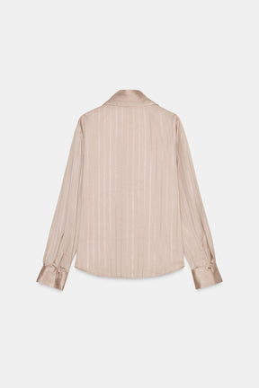 Metallic Appliqué Blouse