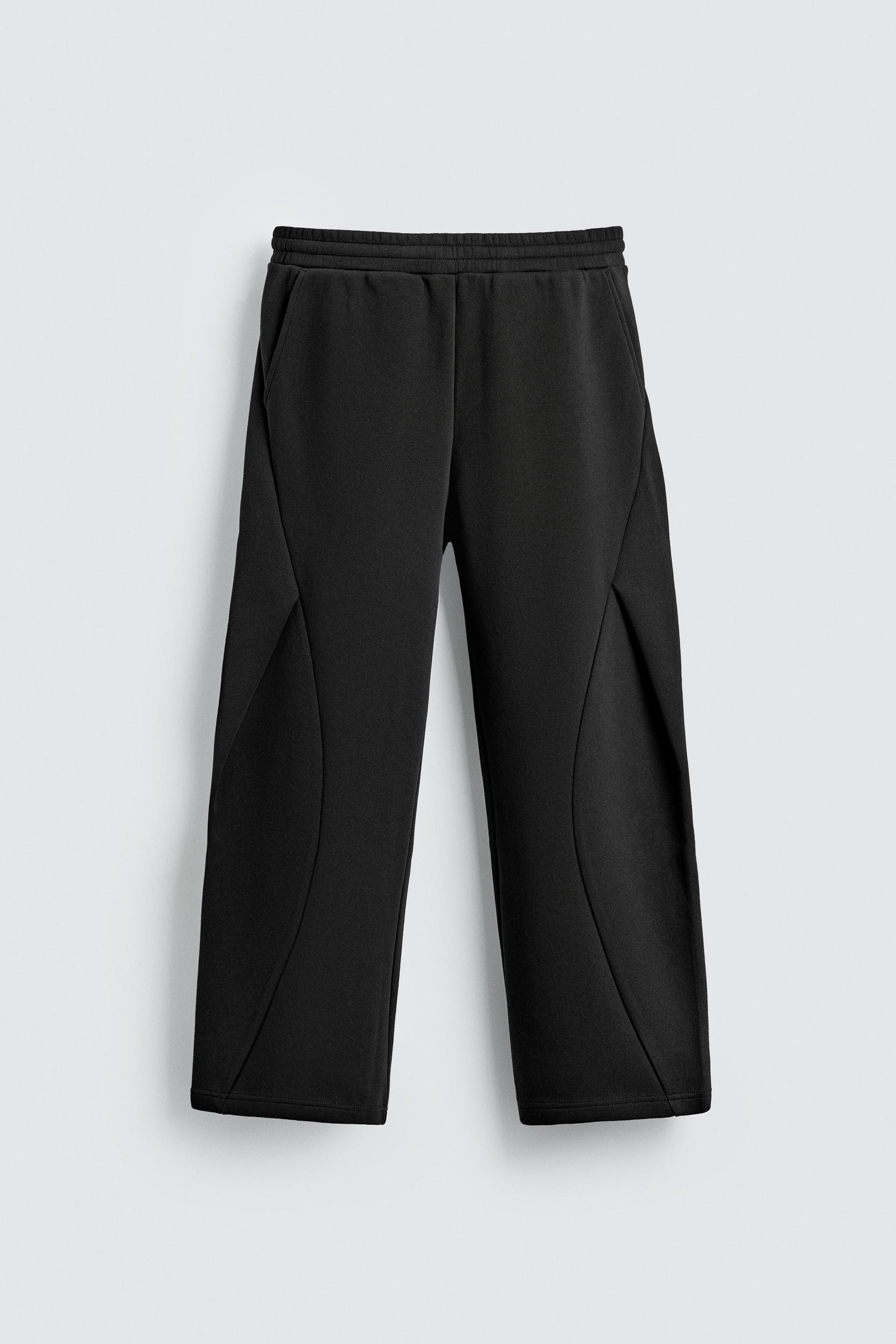 NEOPRENE-EFFECT PLEATED BALLOON FIT TROUSERS - Image 6