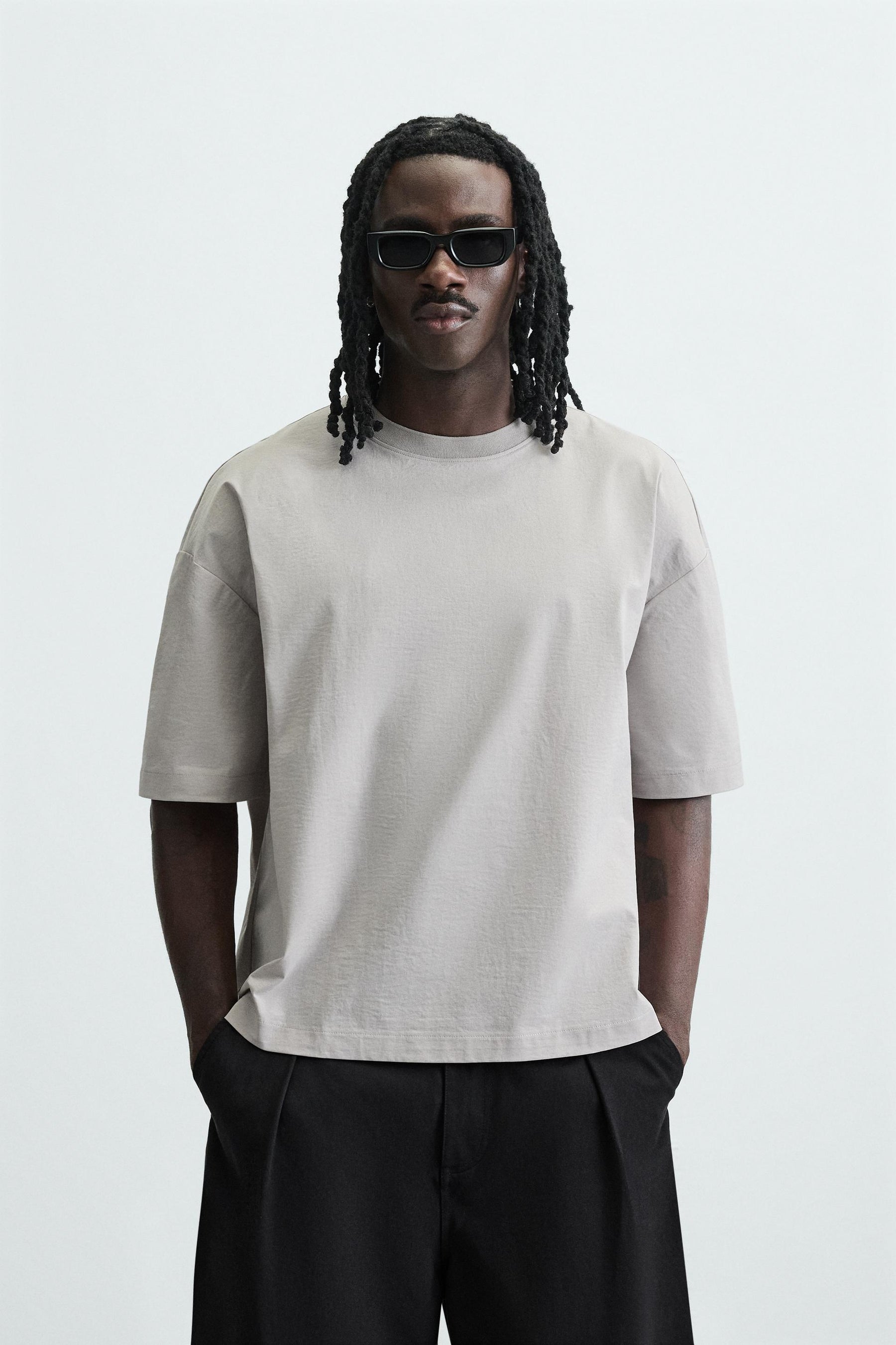 RELAXED FIT TECHNICAL T-SHIRT - Image 2