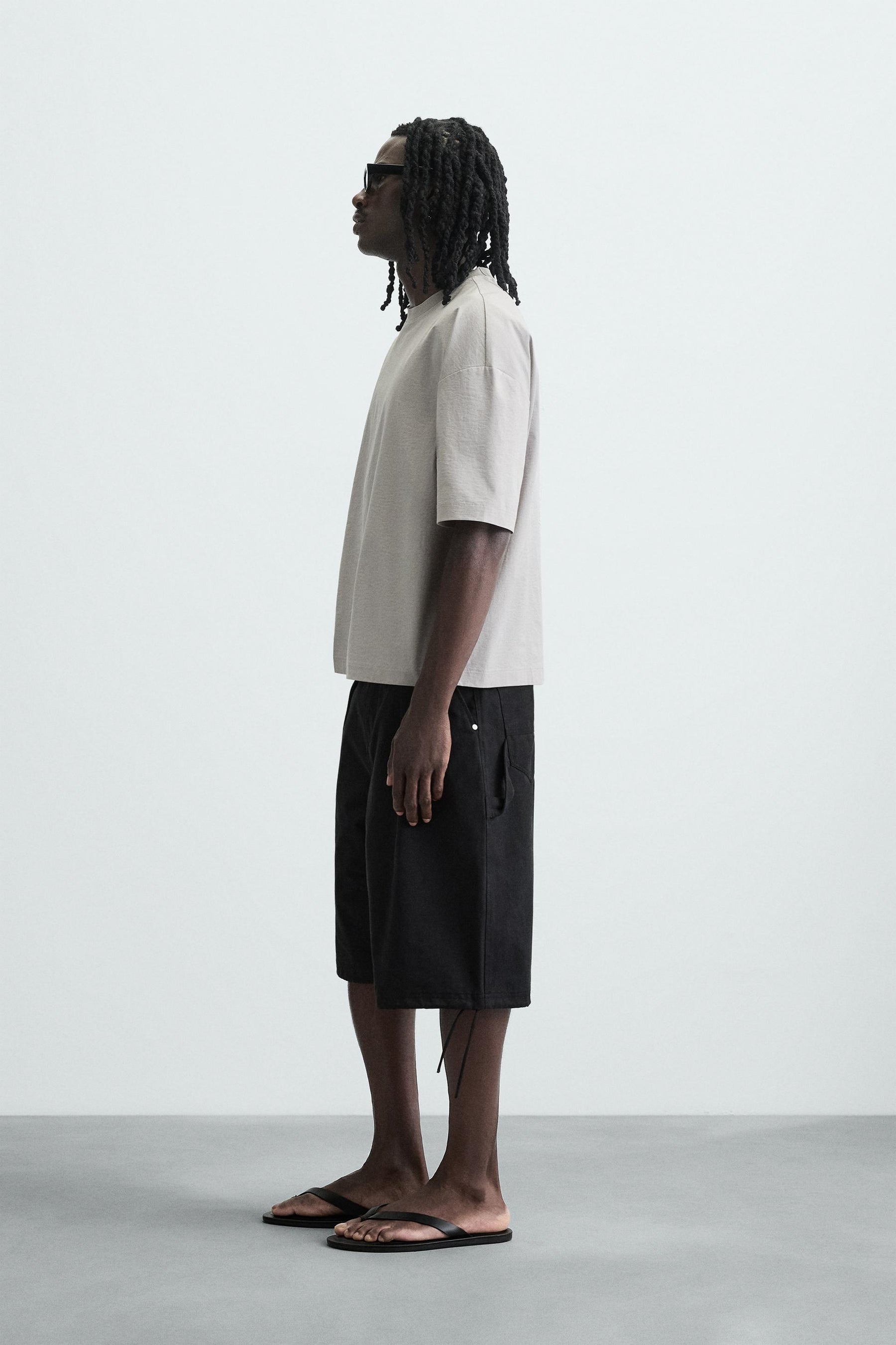 RELAXED FIT TECHNICAL T-SHIRT - Image 4