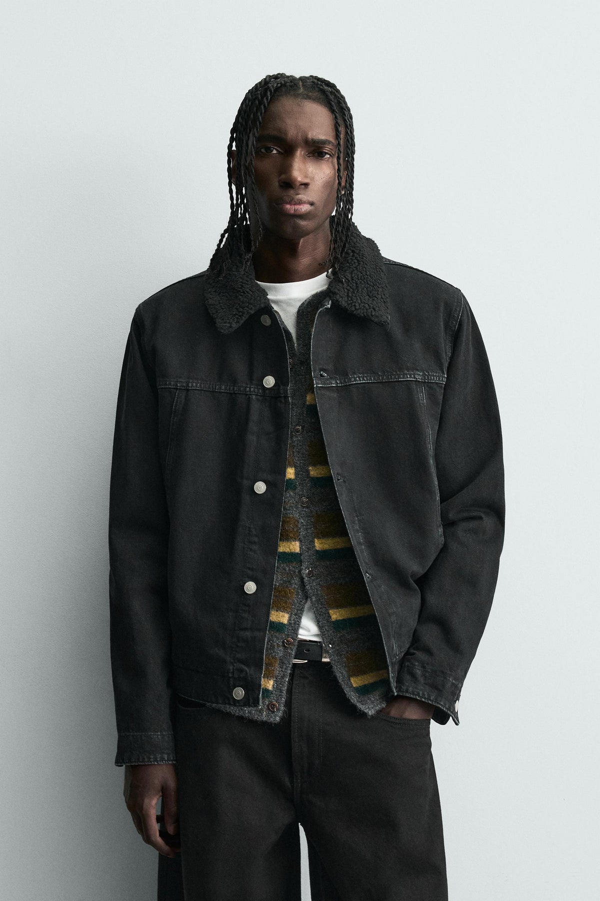 DOUBLE-FACED DENIM JACKET - Image 2