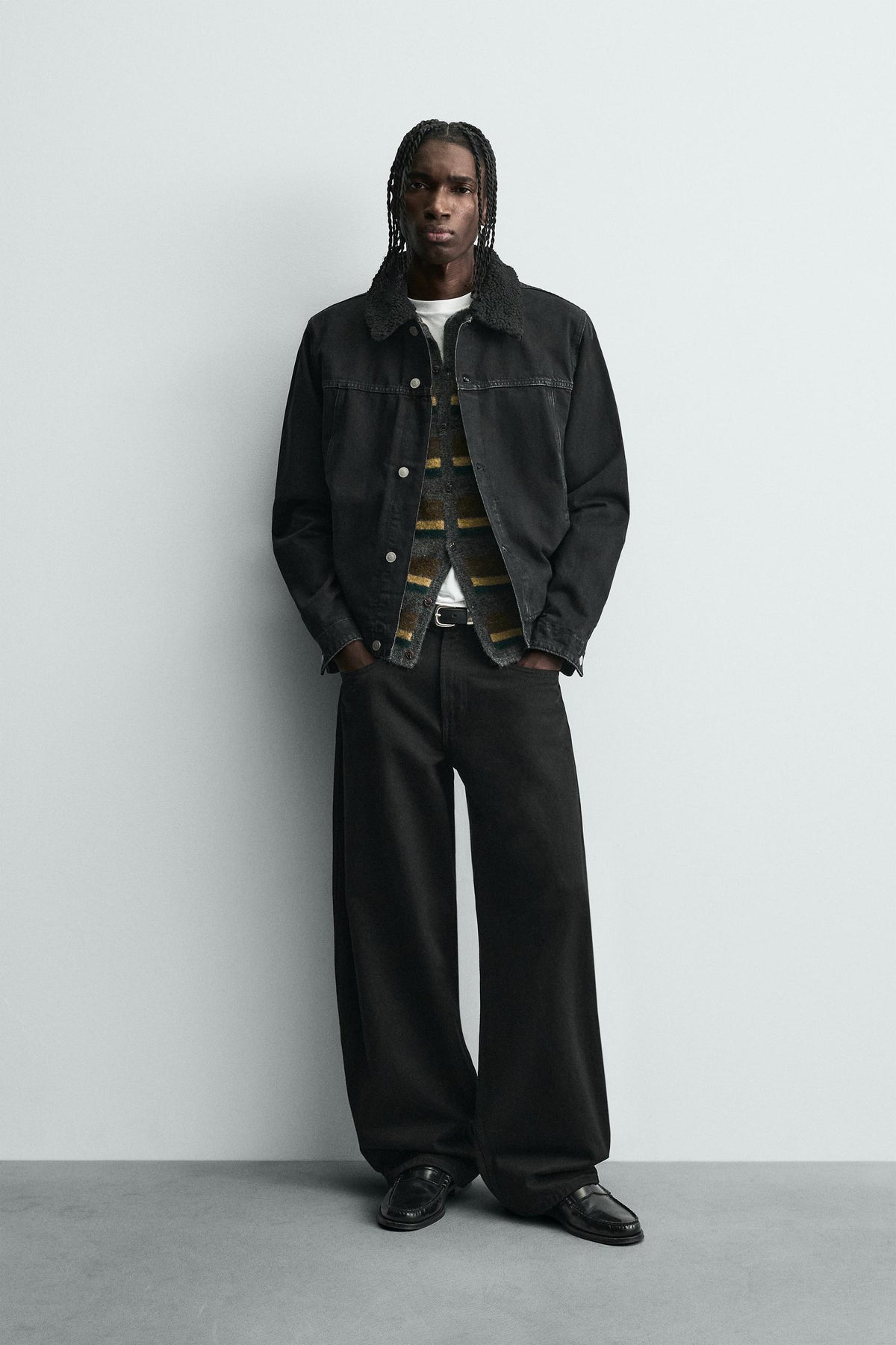 DOUBLE-FACED DENIM JACKET - Image 1