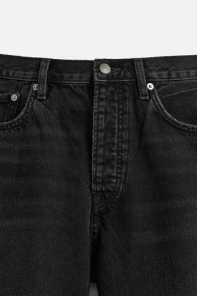 STRAIGHT-LEG DENIM BERMUDA SHORTS - Image 9