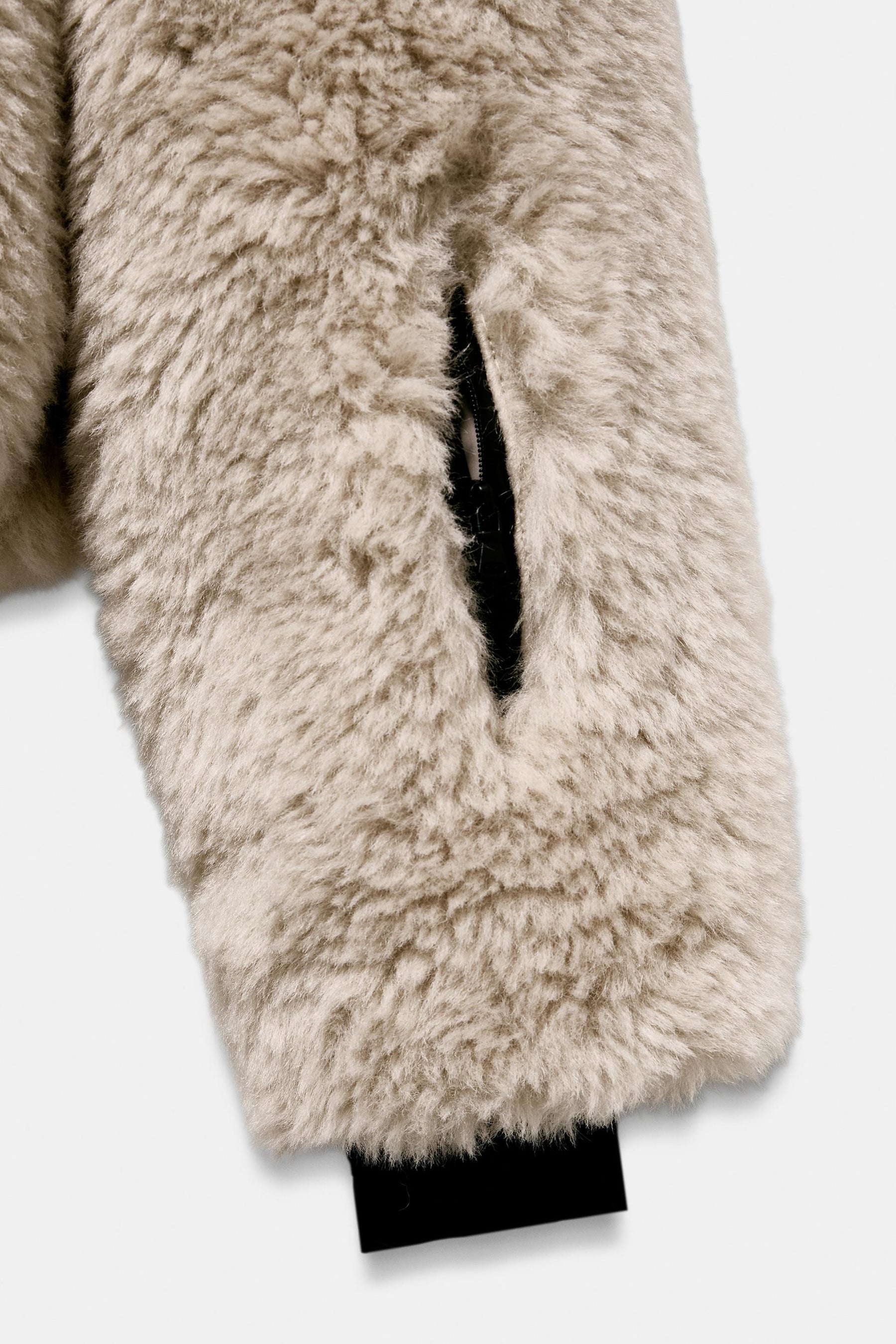 Faux Fur Hooded Ski