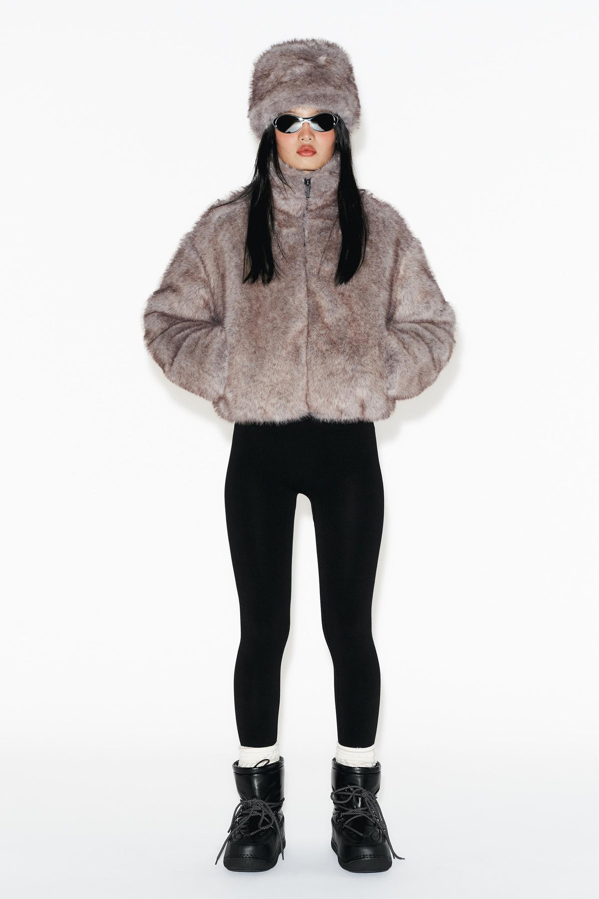 Faux Fur Hood Insulated