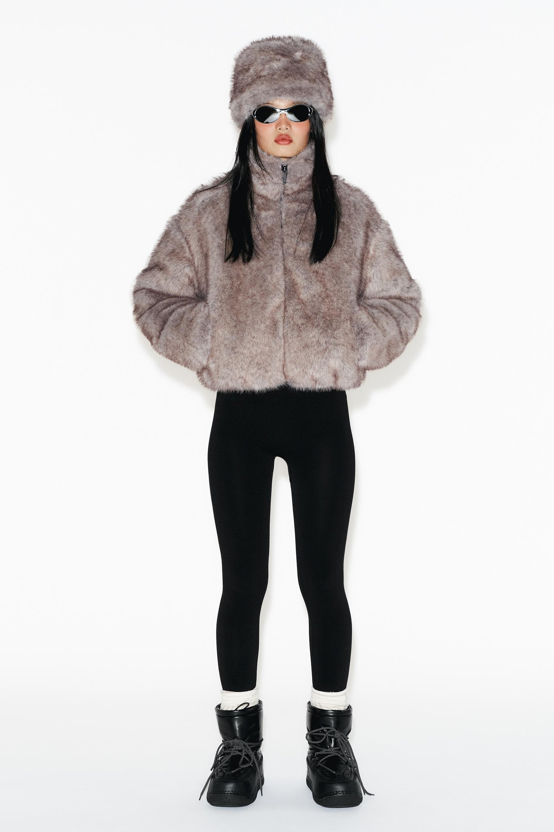 Faux Fur Hood Insulated