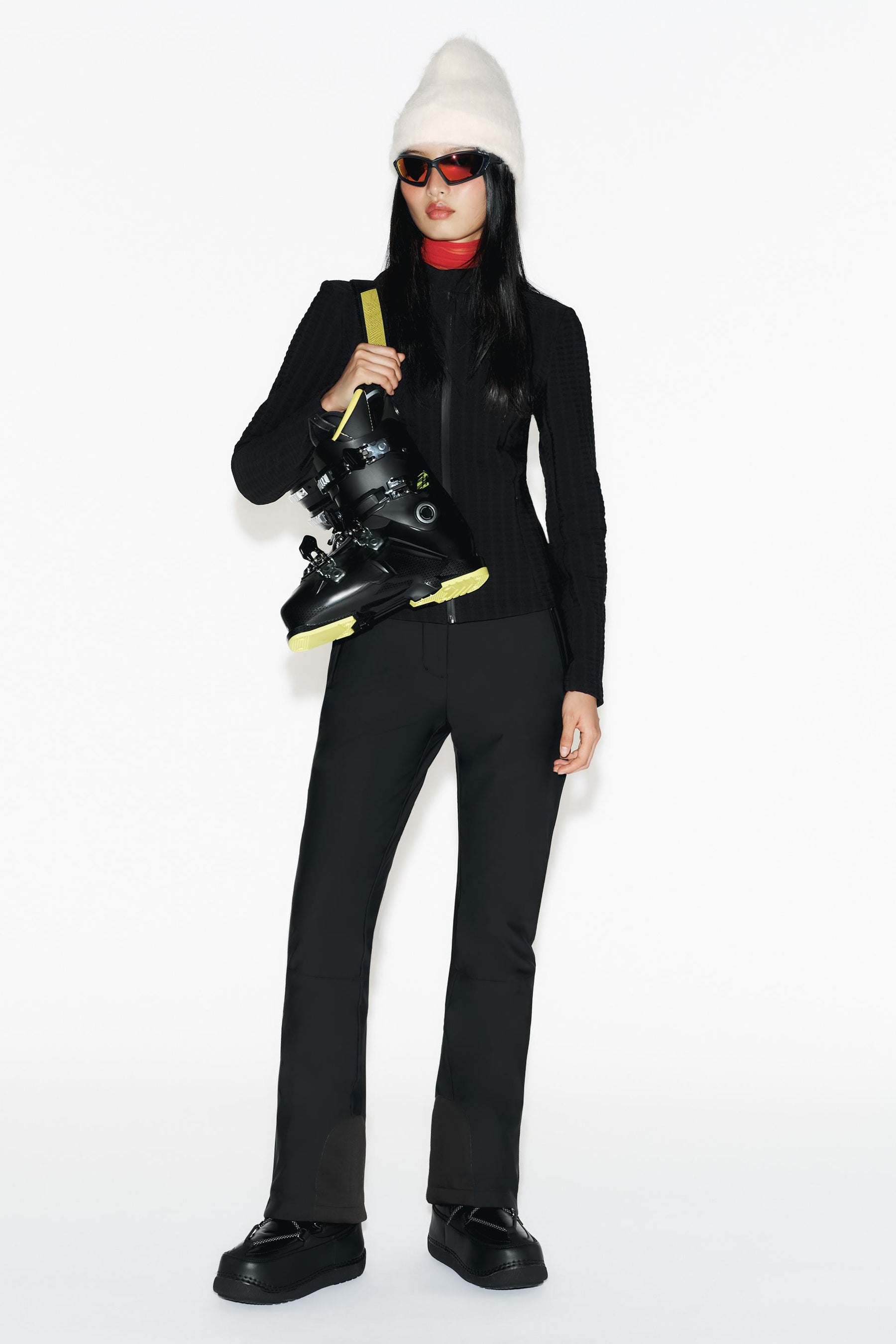 Water-repellent ski jacket