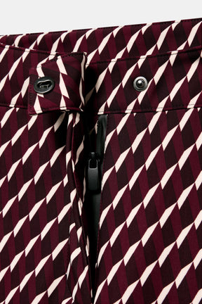 Water-resistant ski trousers