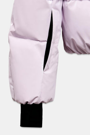 Water-resistant down jacket