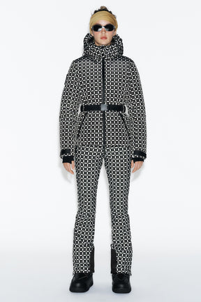 Water-resistant down jacket