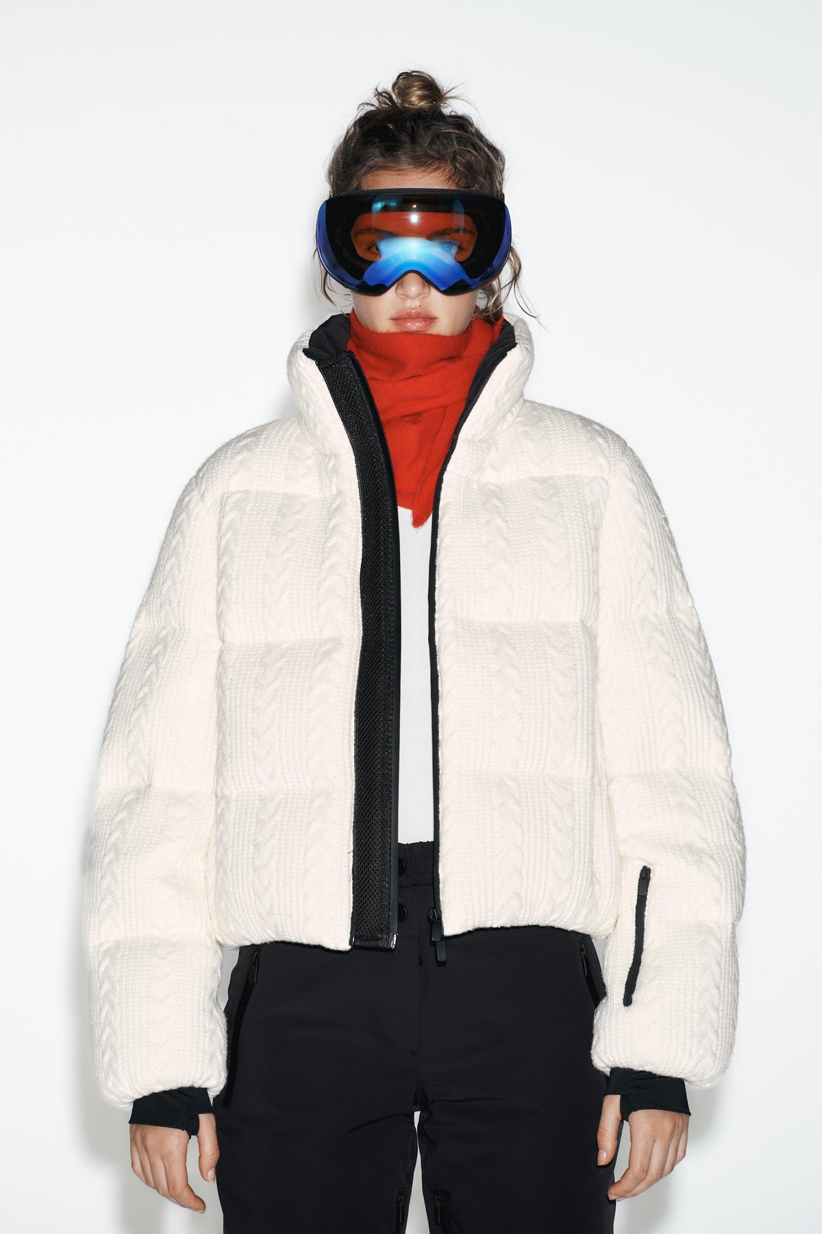 Puffer Jacket with Reflective