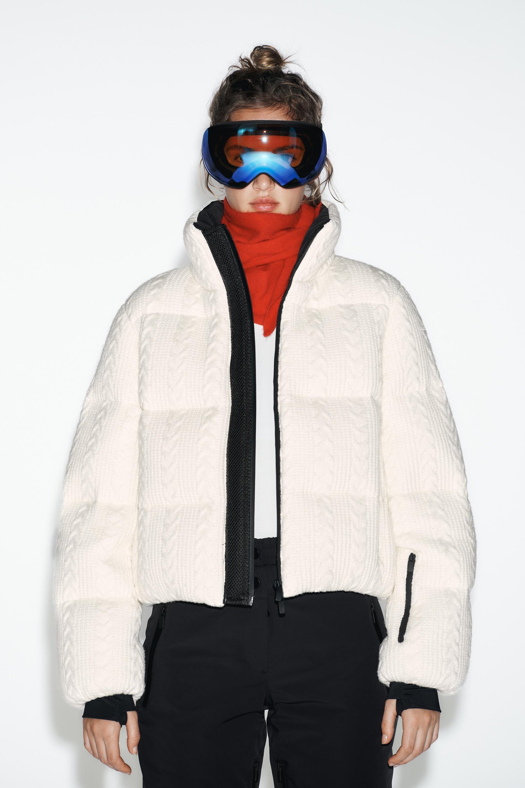 Puffer Jacket with Reflective