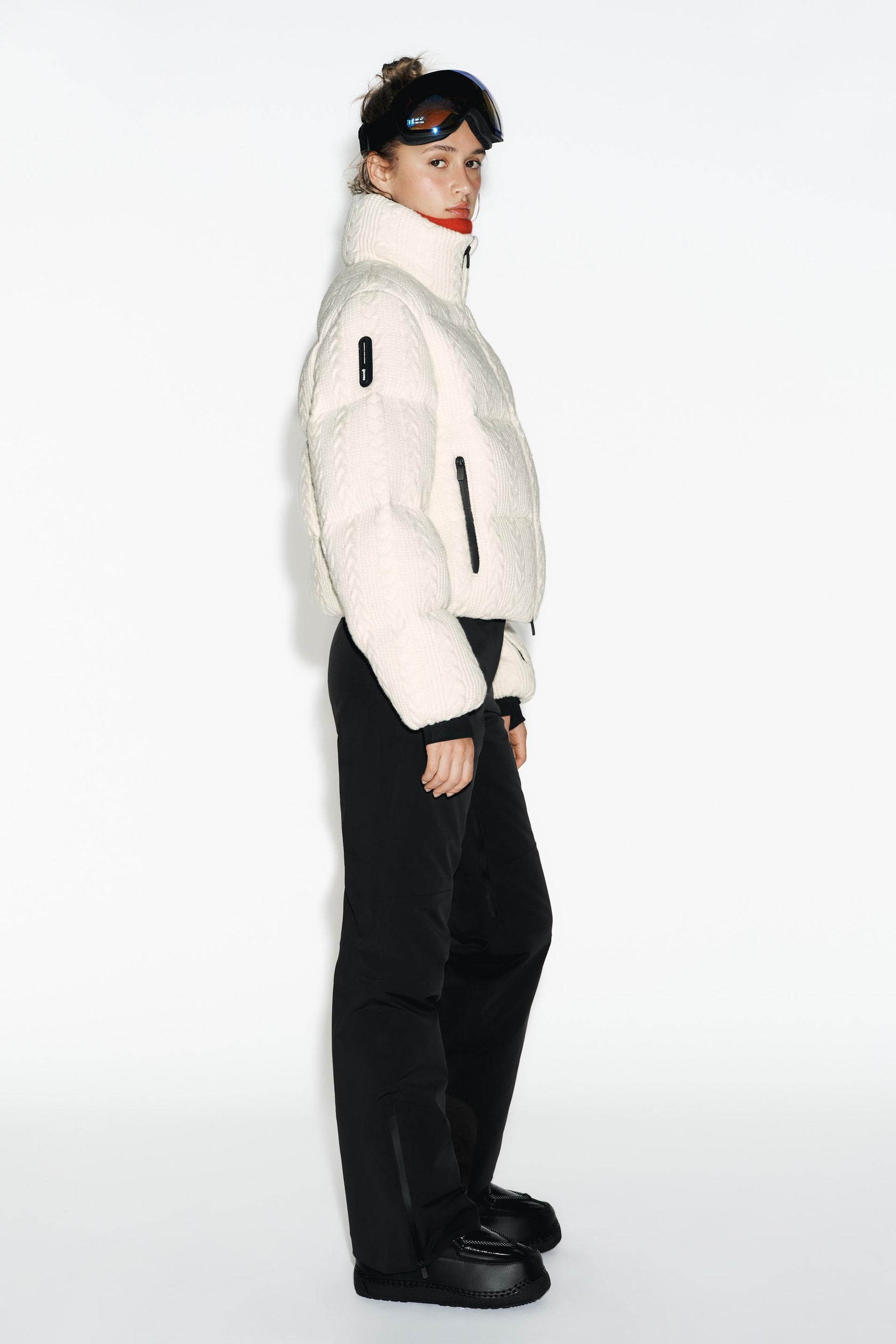 Puffer Jacket with Reflective