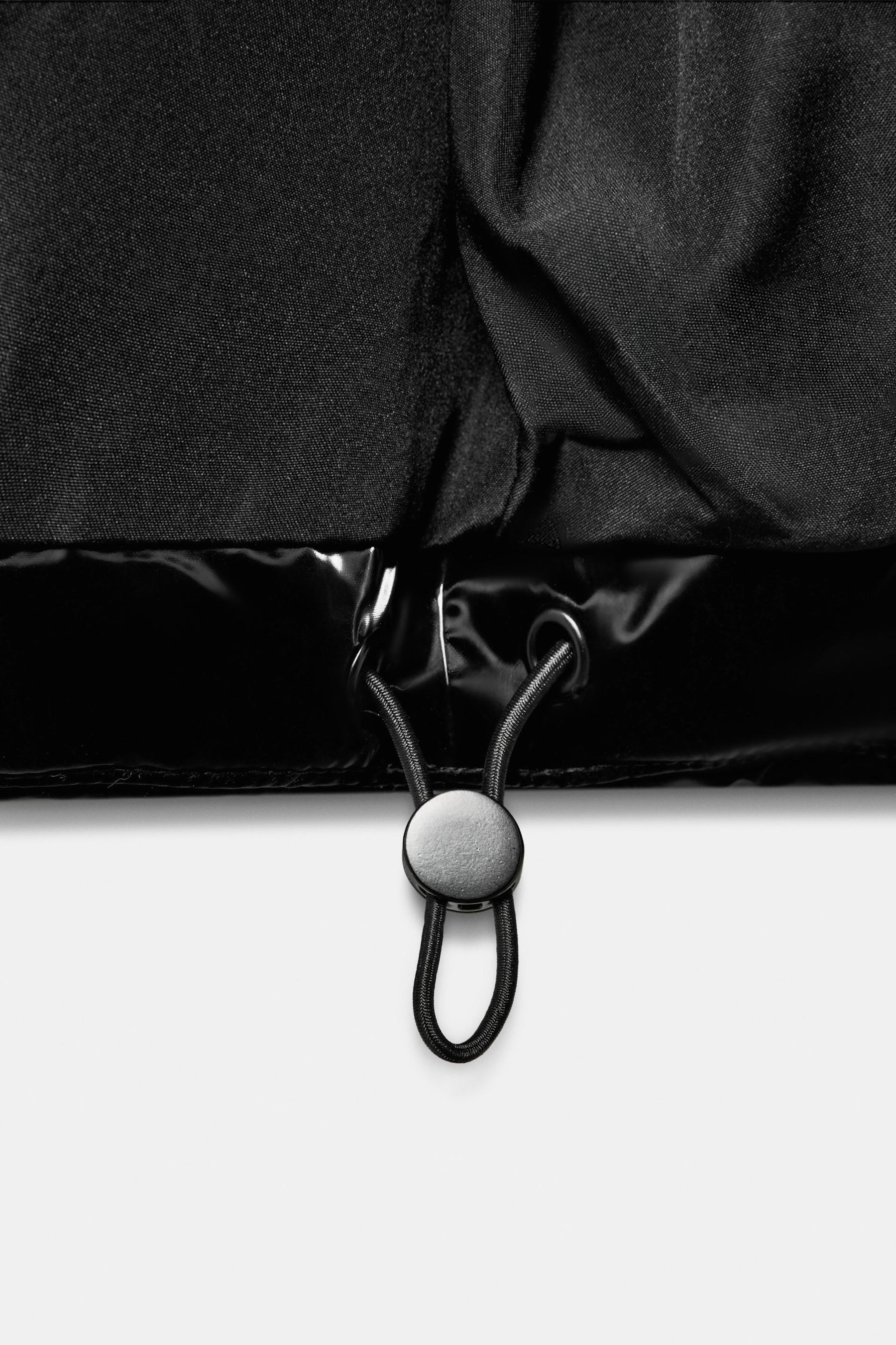 SHINY-EFFECT WATER-REPELLENT WINDPROOF ANORAK - Image 8