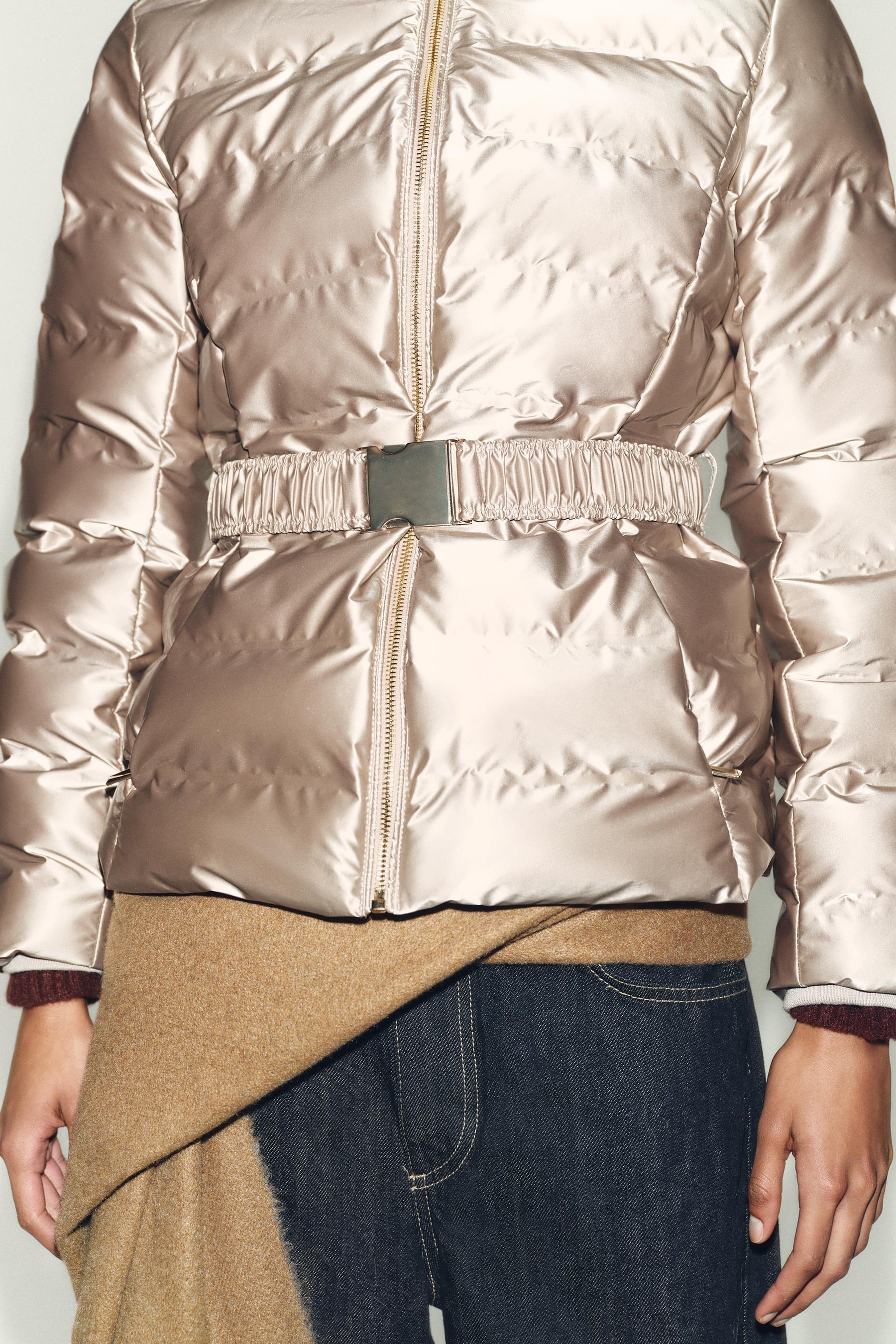 FITTED SHORT WINDPROOF ANORAK - Image 5