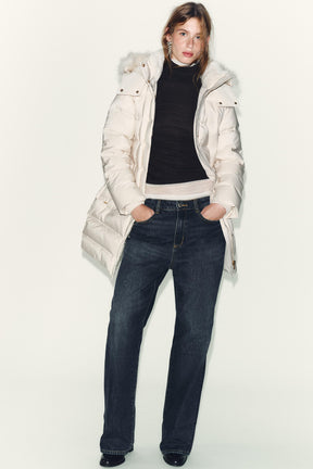 Hooded Down Puffer Jacket - Image 1