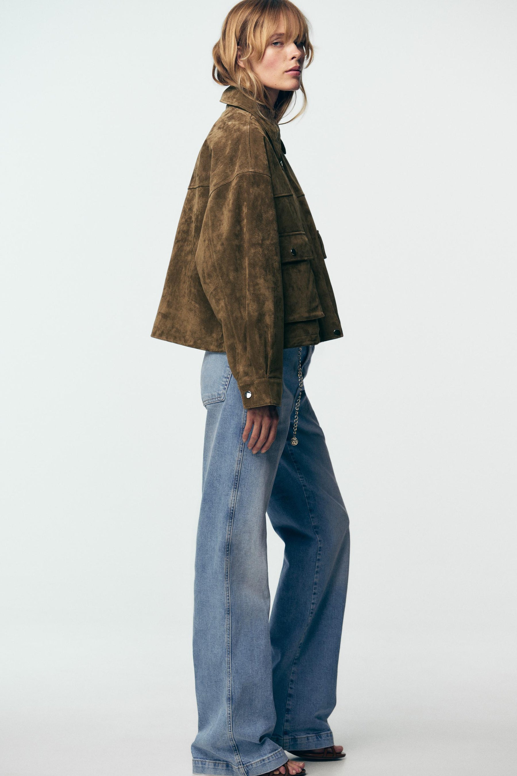 Leather Bomber Jacket