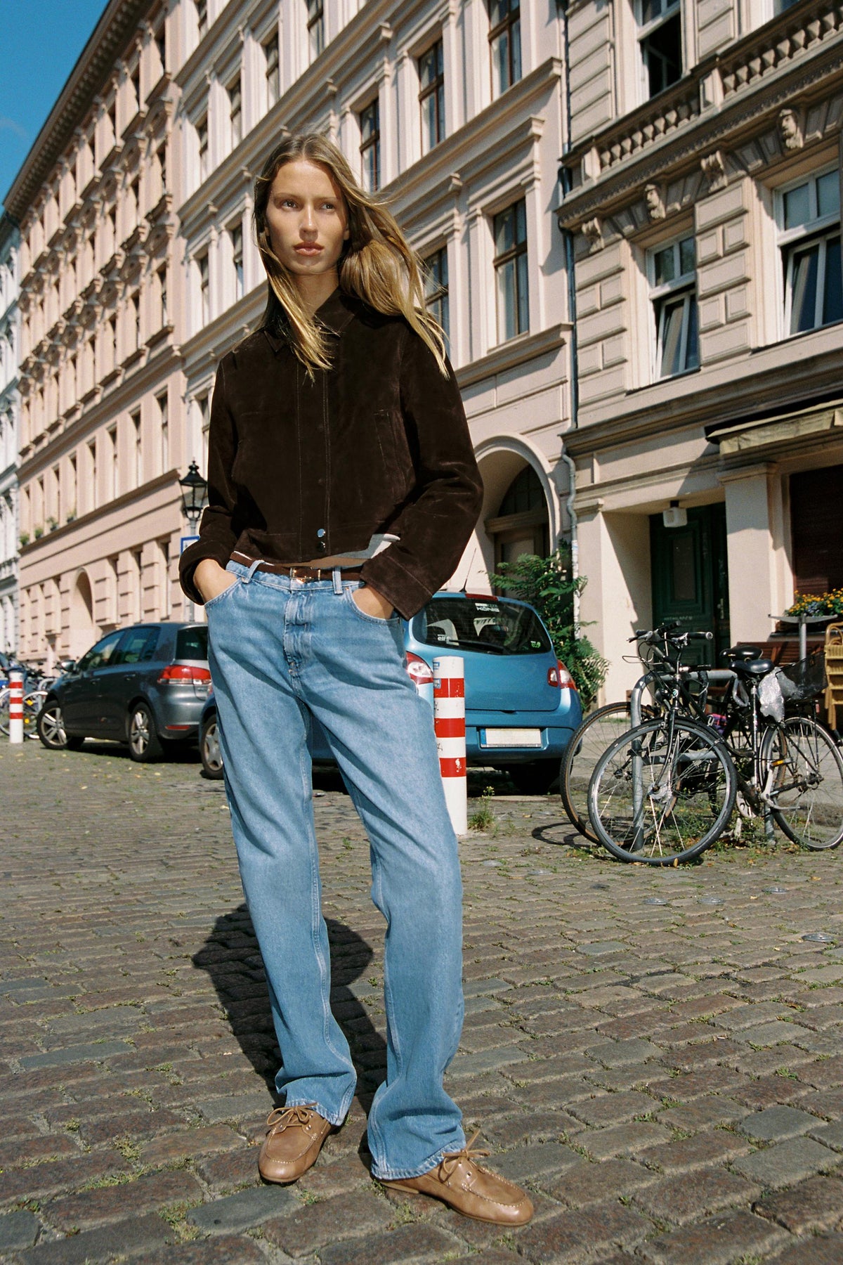 Leather Cropped Jacket