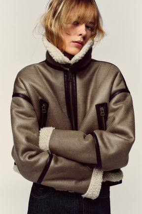 SHORT DOUBLE-FACED JACKET - Image 3