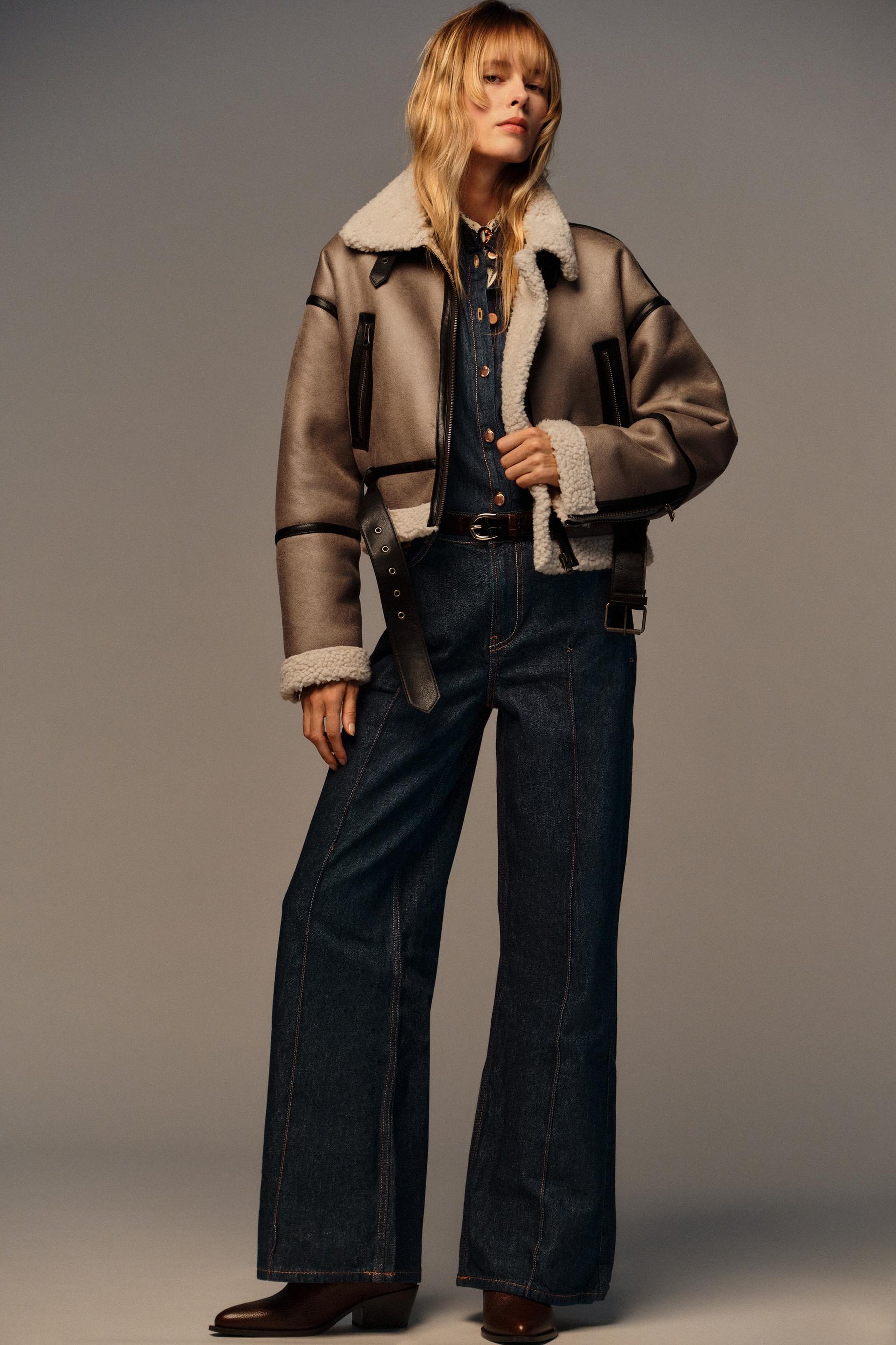 Double-Faced Short Jacket