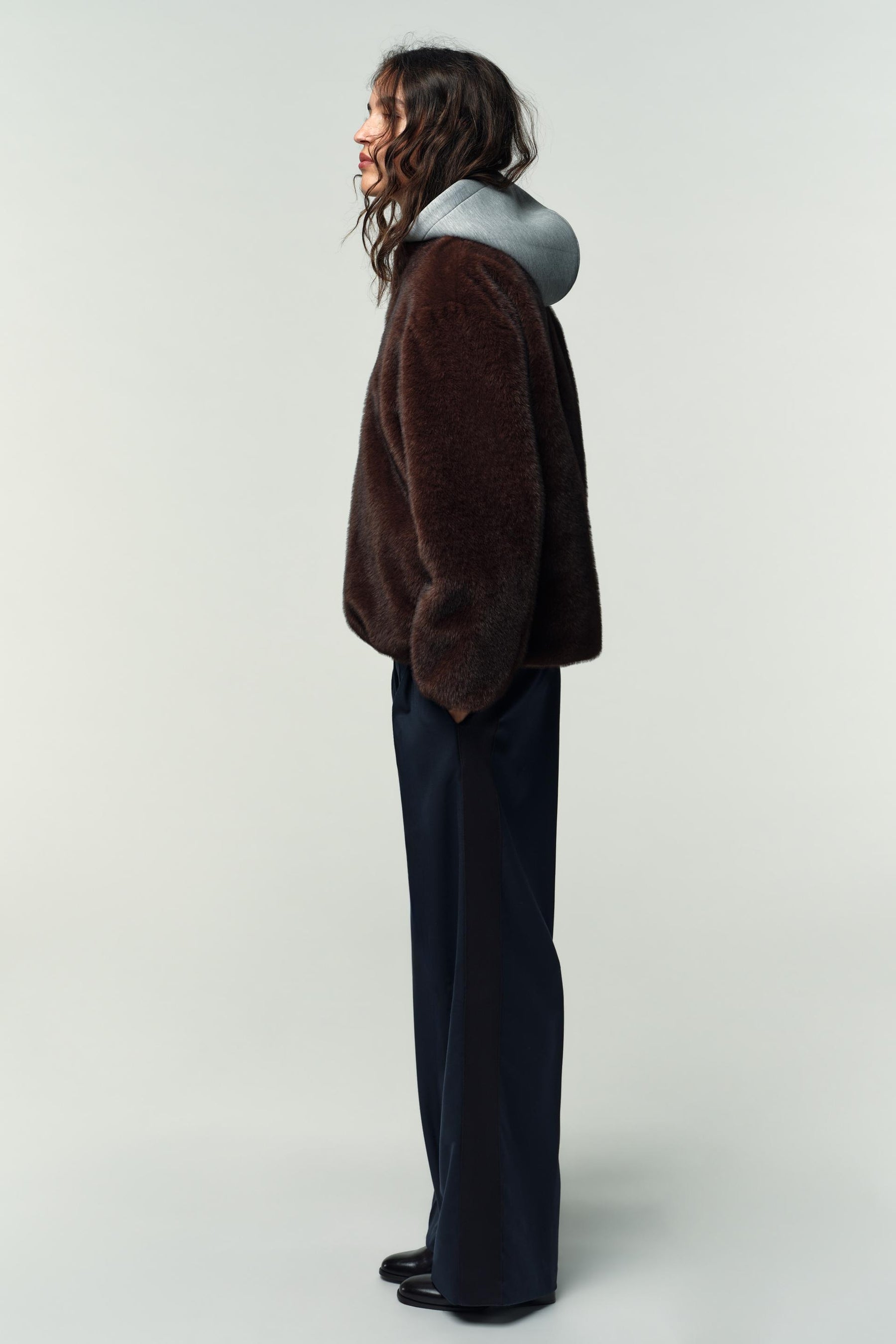 CONTRAST BOMBER JACKET