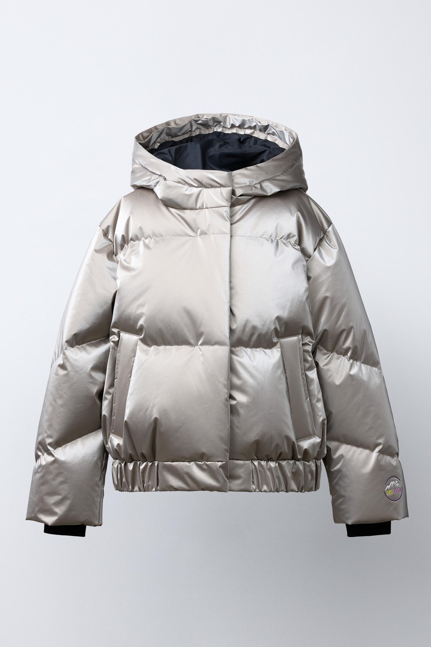 Metallic Down Ski Jacket - Image 2