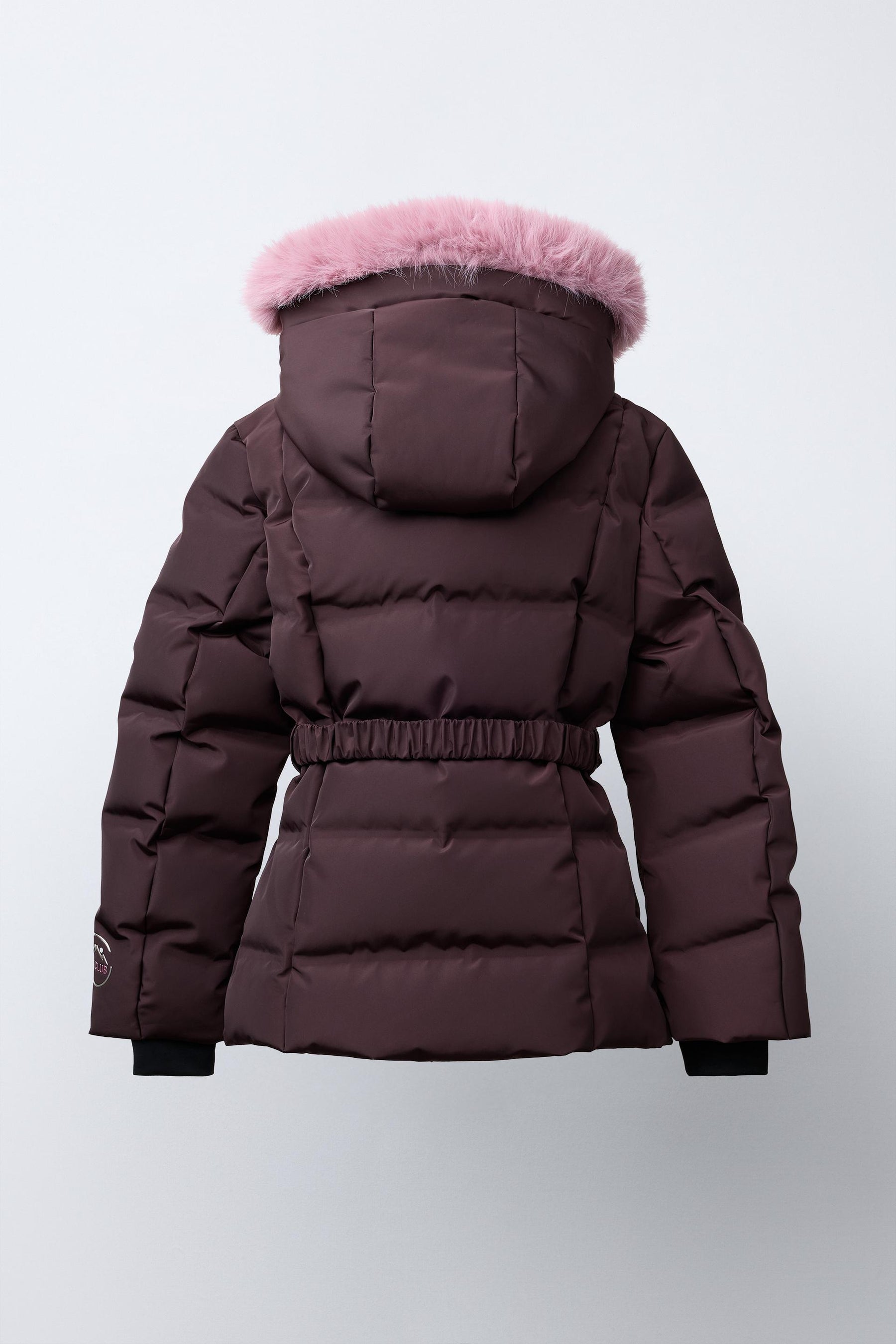 Belted Down Ski Puffer Jacket - Image 6