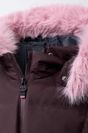 Belted Down Ski Puffer Jacket - Image 7