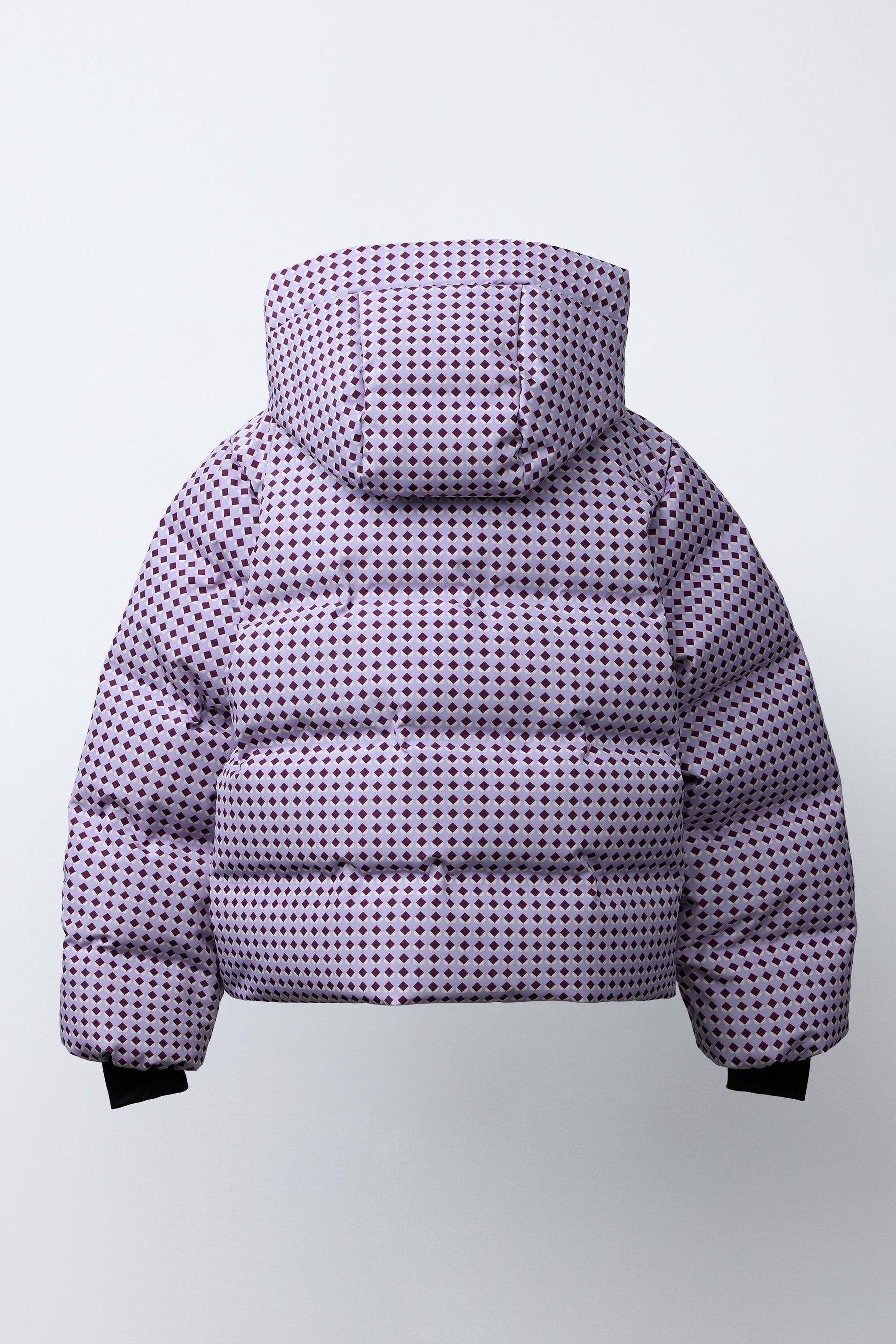 Geometric Down Puffer Jacket - Image 6