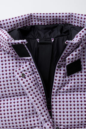 Geometric Down Puffer Jacket - Image 10
