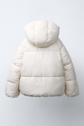 HOODED PADDED JACKET - Image 3