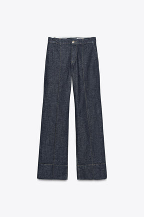 Bootcut Denim Hose
