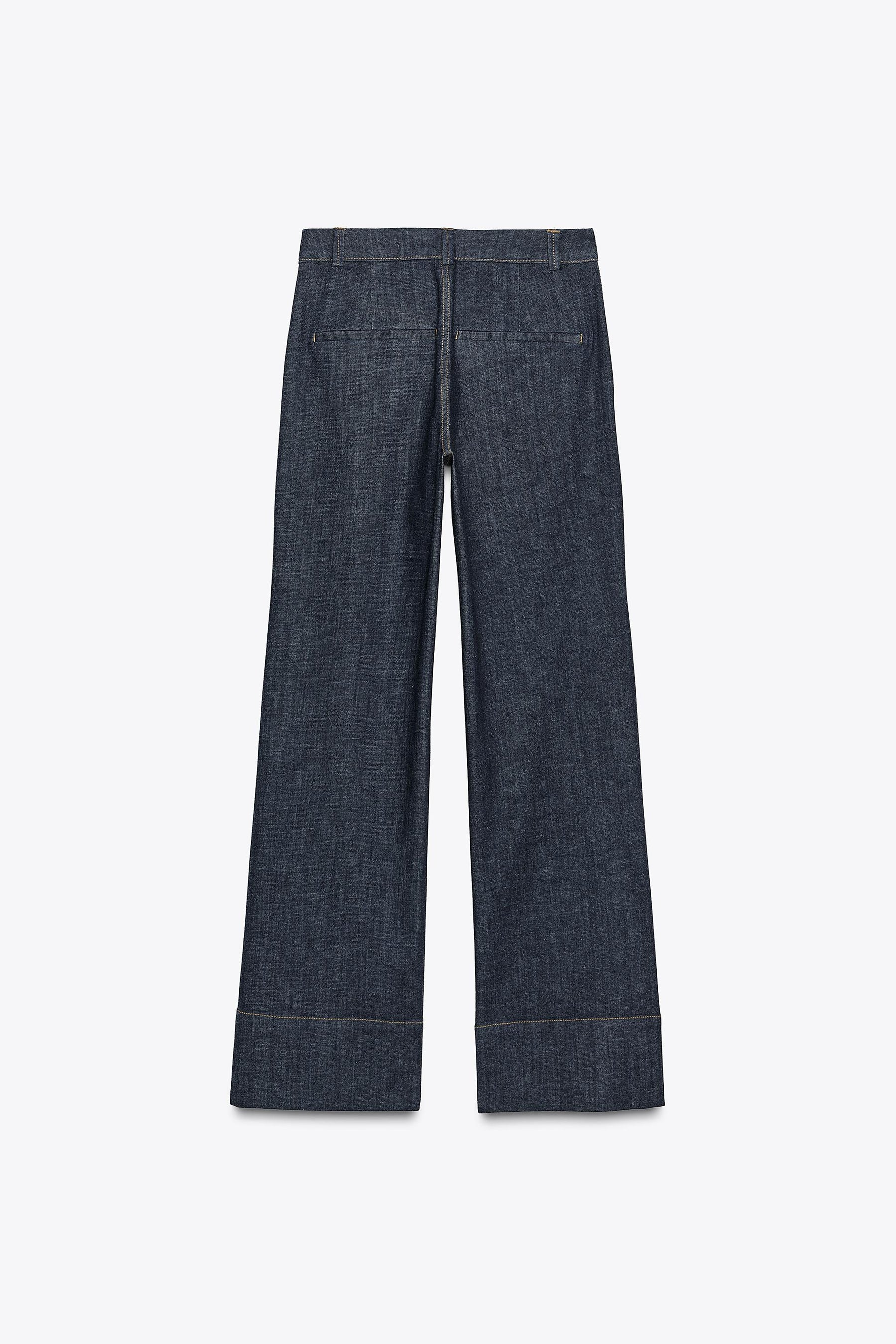 BOOTCUT DENIM TROUSERS