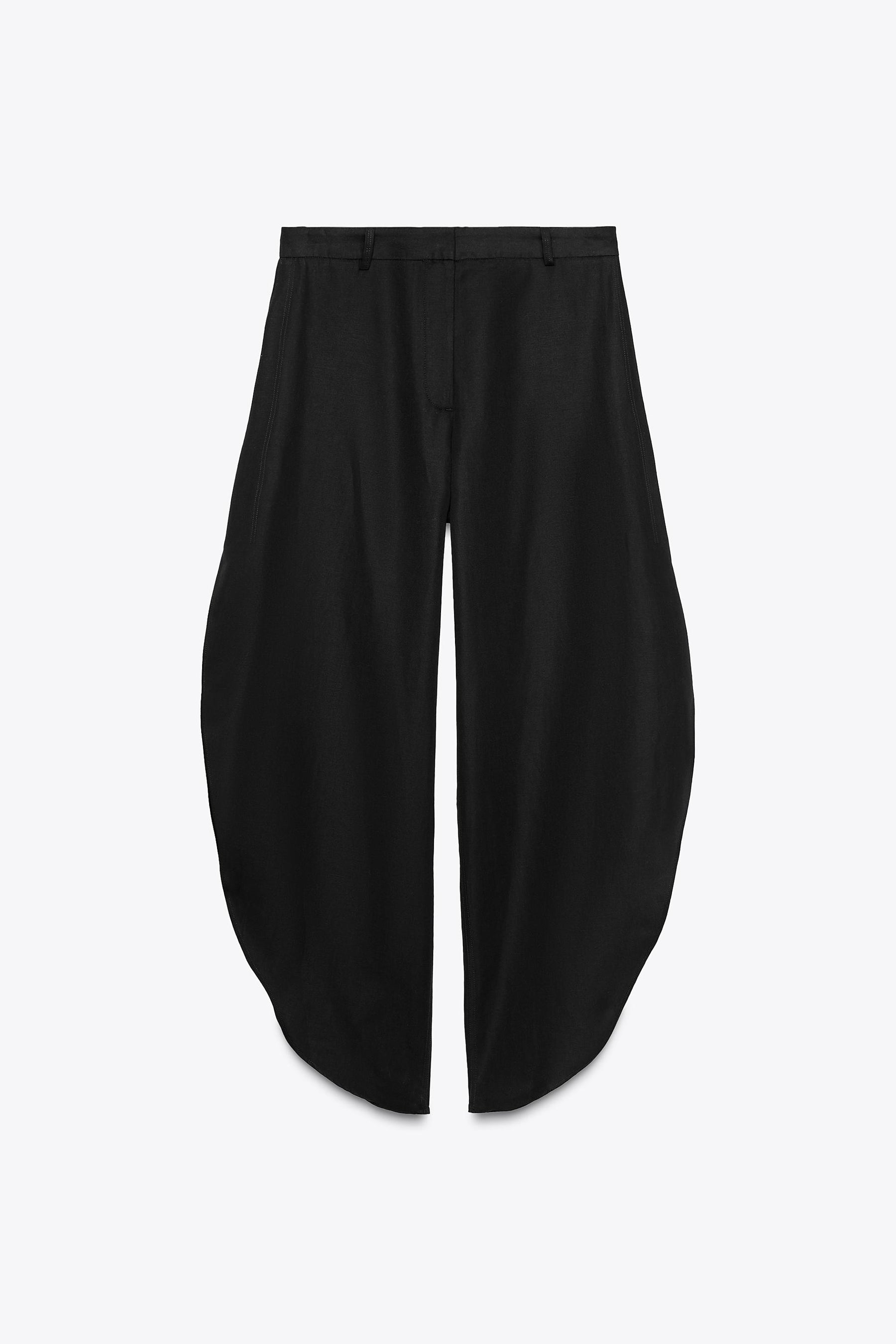 Wide-Leg Trousers with Vents